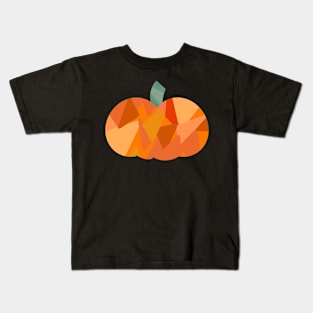 Mosaic Pumpkin Kids T-Shirt